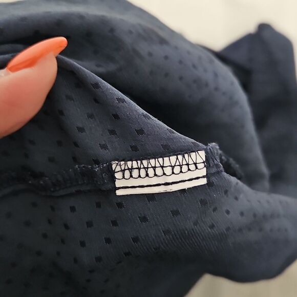 Zara Women's Casual Button-Down Shirt Long Sleeves Shirt Navy Blue Small - Picture 6 of 16